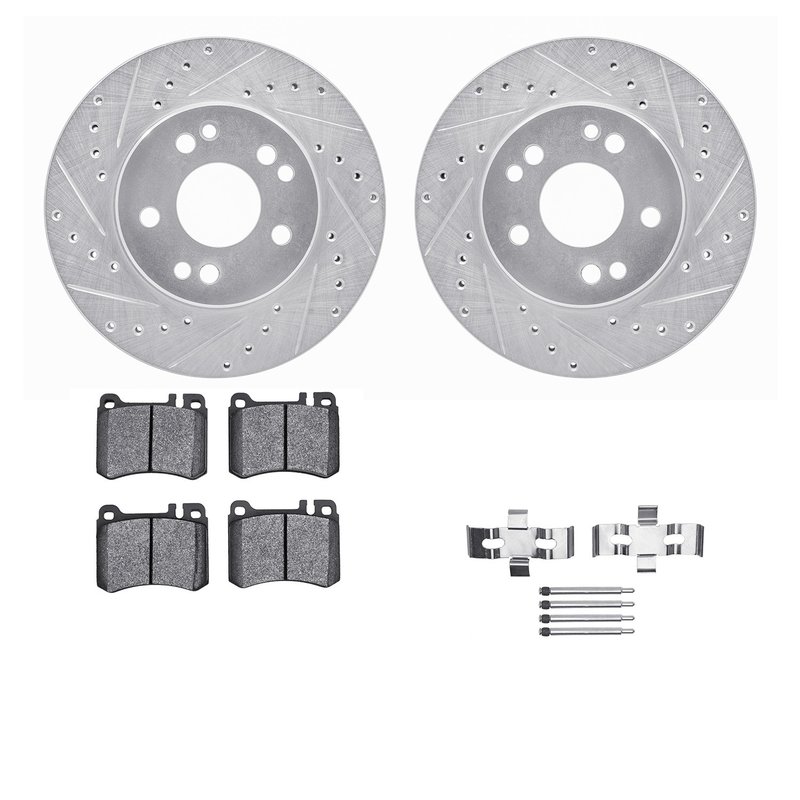 Dynamite Friction 7612-63035 Disc Brake Kit - Front