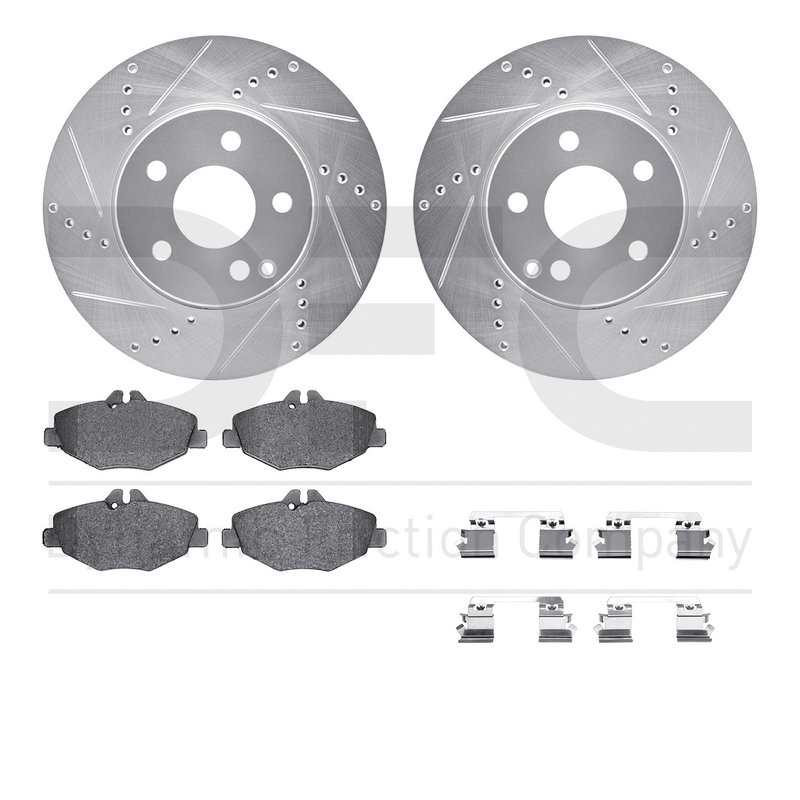 Dynamic Friction 7612-63063 Disc Brake Kit - Front