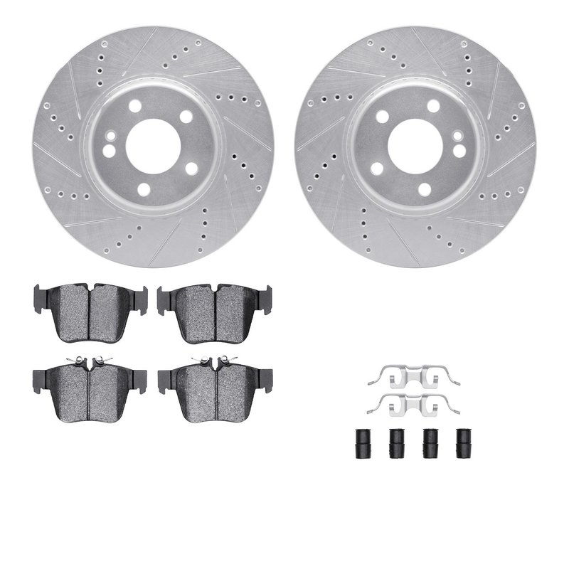 Dynamite Friction 7612-63093 Disc Brake Kit - Rear