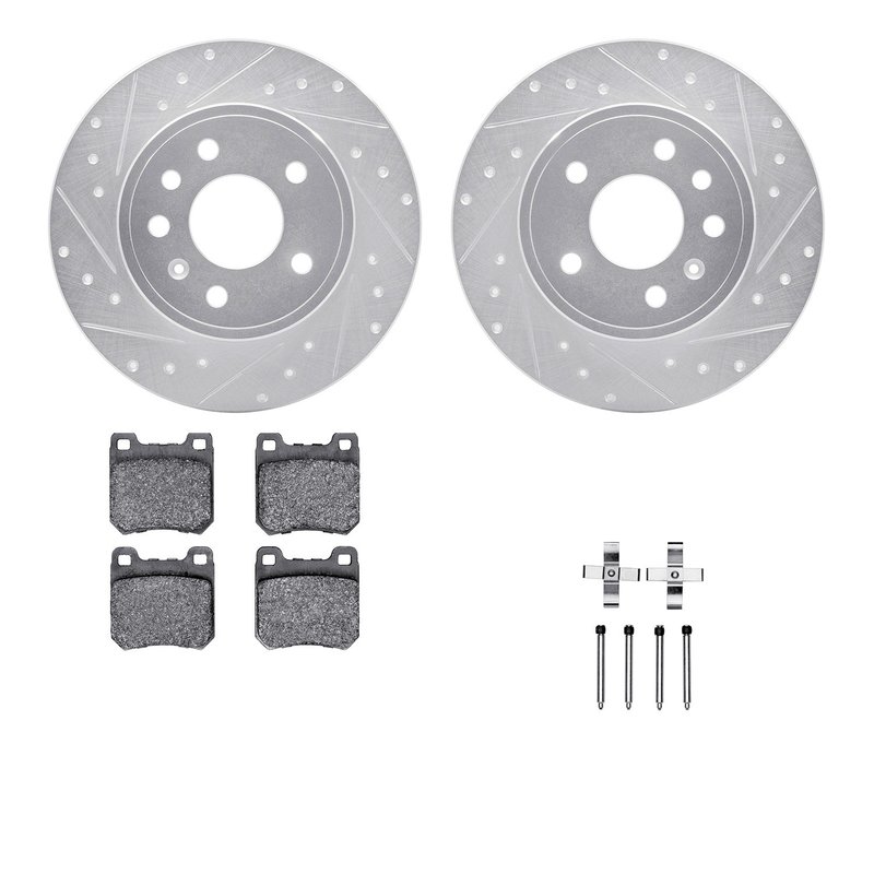 Dynamic Friction 7612-65005 Disc Brake Kit - Rear