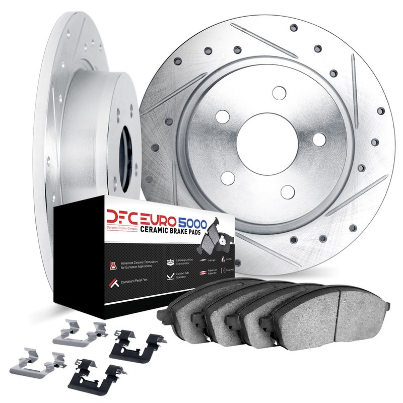 Dynamite Friction 7612-73062 Disc Brake Kit - Rear