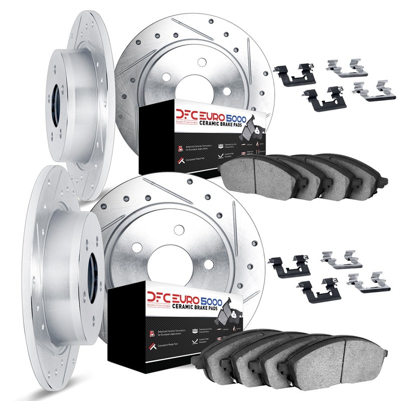 Dynamite Friction 7614-63022 Disc Brake Kit - Front and Rear