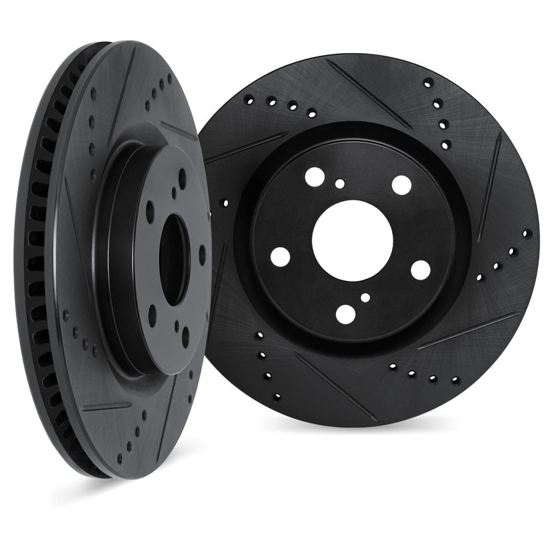 Dynamite Friction 8002-01002 Disc Brake Rotor Set - Front