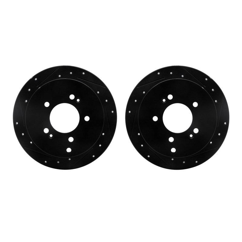 Dynamite Friction 8002-03052 Disc Brake Rotor Set - Rear