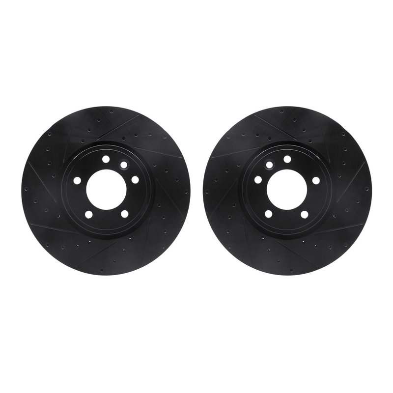 Dynamite Friction 8002-11005 Disc Brake Rotor Set - Front