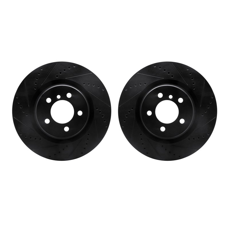 Dynamite Friction 8002-11014 Disc Brake Rotor Set - Front