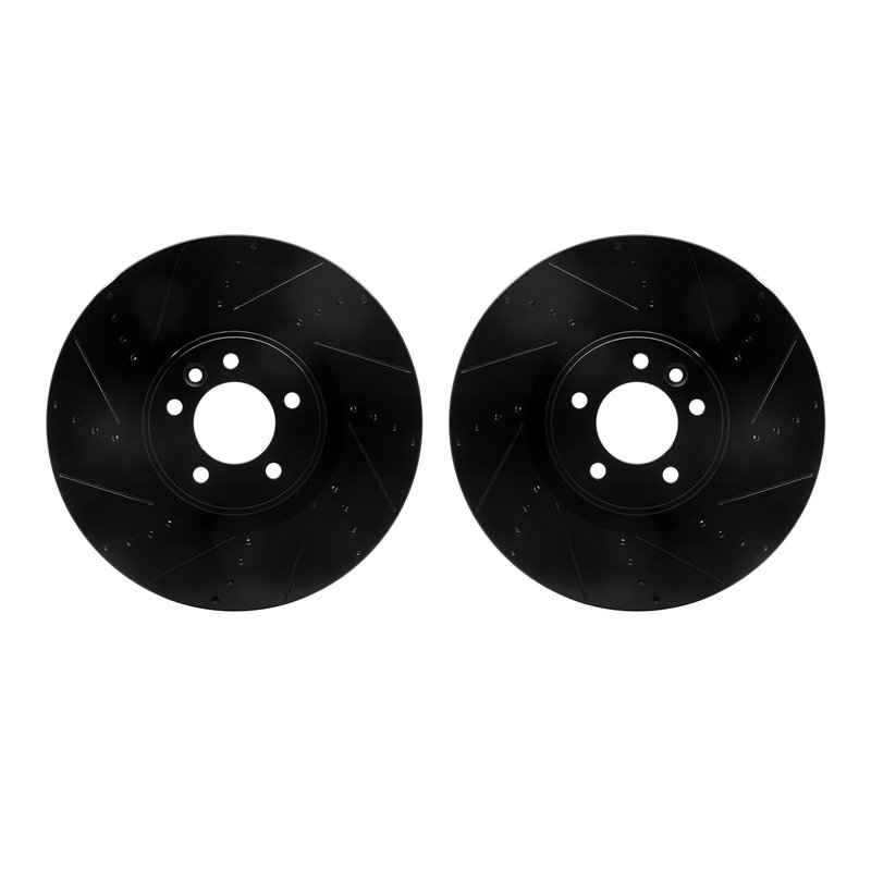 Dynamite Friction 8002-11016 Disc Brake Rotor Set - Front