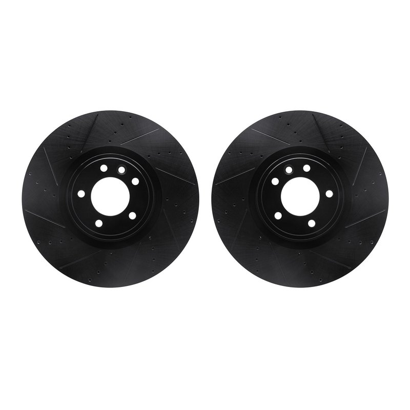 Dynamite Friction 8002-11017 Disc Brake Rotor Set - Front