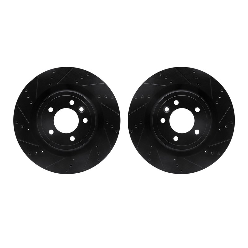Dynamite Friction 8002-11022 Disc Brake Rotor Set - Rear