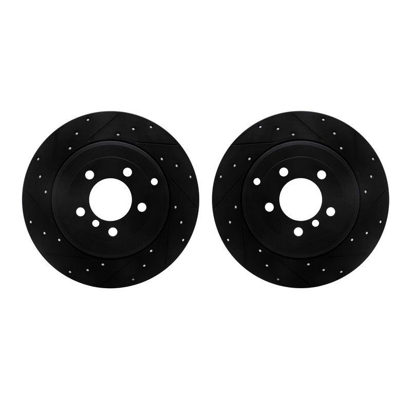 Dynamite Friction 8002-11030 Disc Brake Rotor Set - Rear