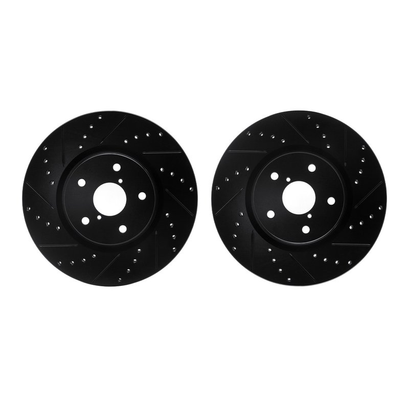 Dynamite Friction 8002-13004 Disc Brake Rotor Set - Front