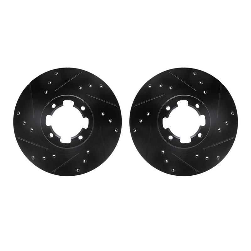 Dynamite Friction 8002-13010 Disc Brake Rotor Set - Front