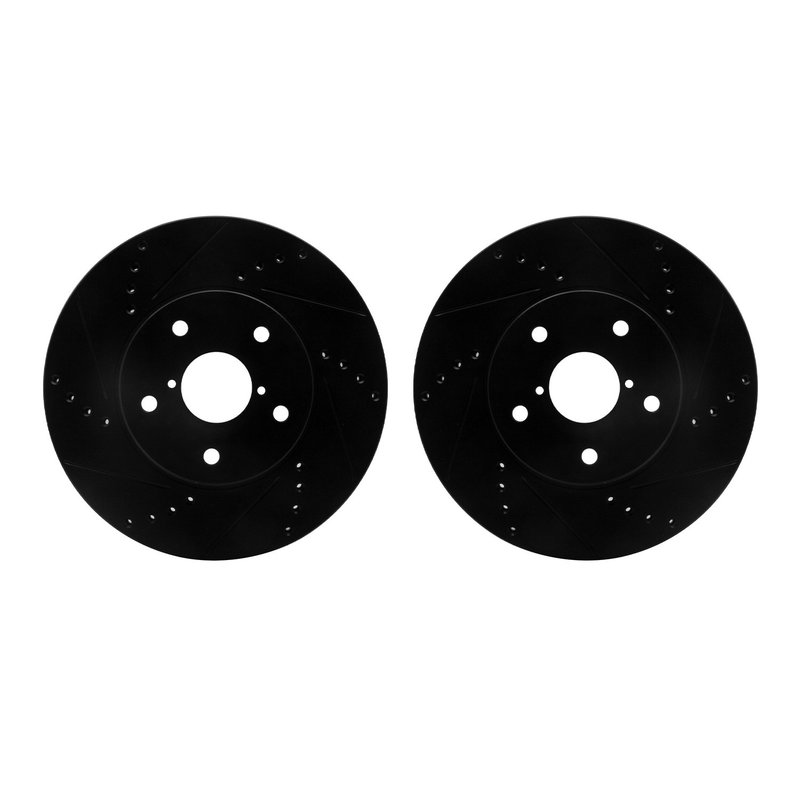 Dynamite Friction 8002-13020 Disc Brake Rotor Set - Front