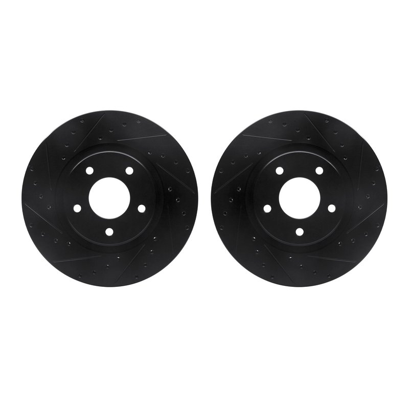 Dynamic Friction 8002-20020 Disc Brake Rotor Set - Front