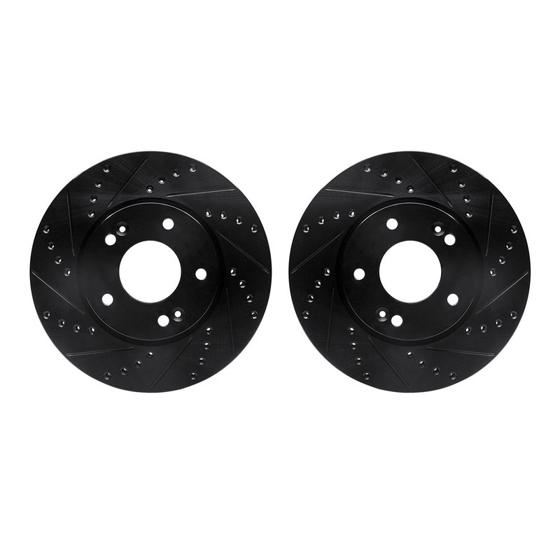 Dynamite Friction 8002-21008 Disc Brake Rotor Set - Front