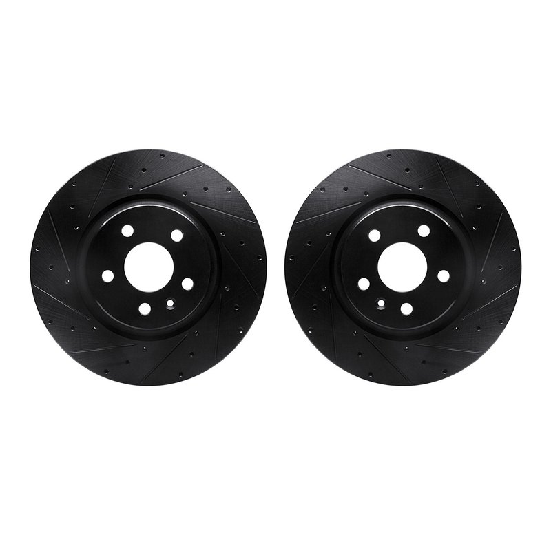 Dynamite Friction 8002-26000 Disc Brake Rotor Set - Front
