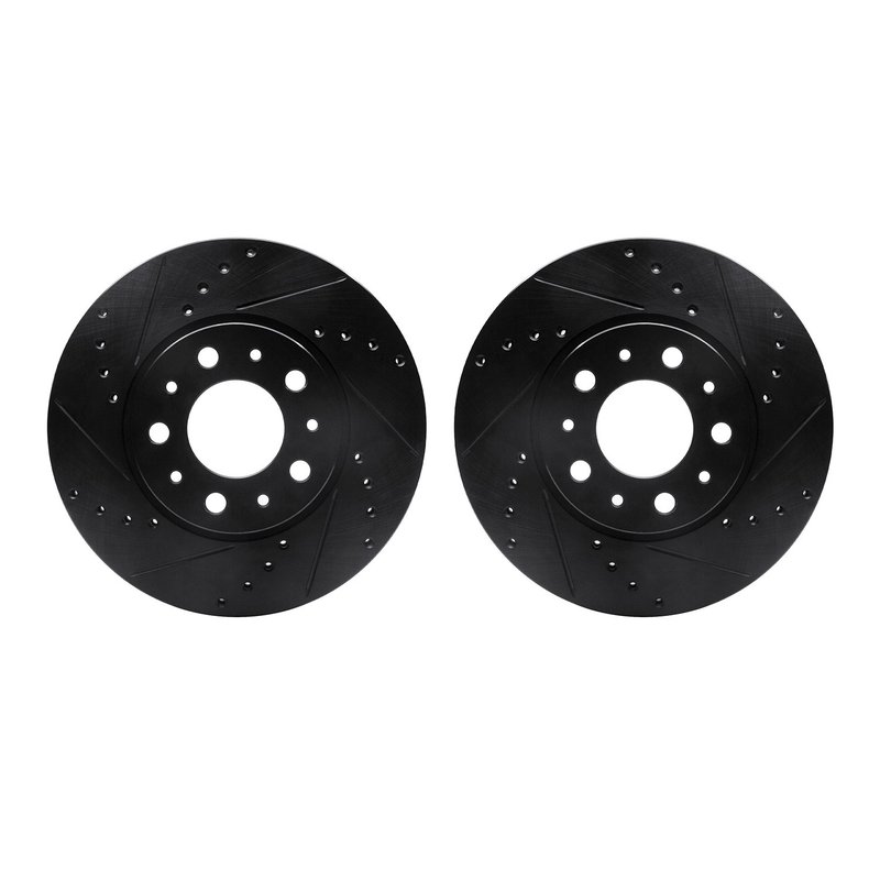 Dynamic Friction 8002-27013 Disc Brake Rotor Set - Front