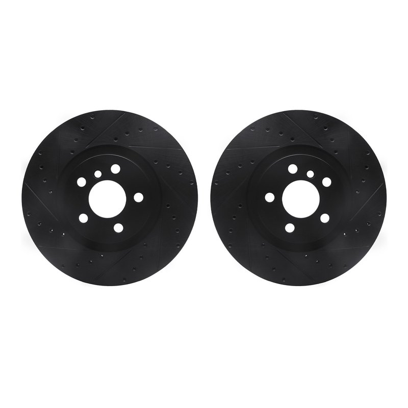 Dynamite Friction 8002-31007 Disc Brake Rotor Set - Front