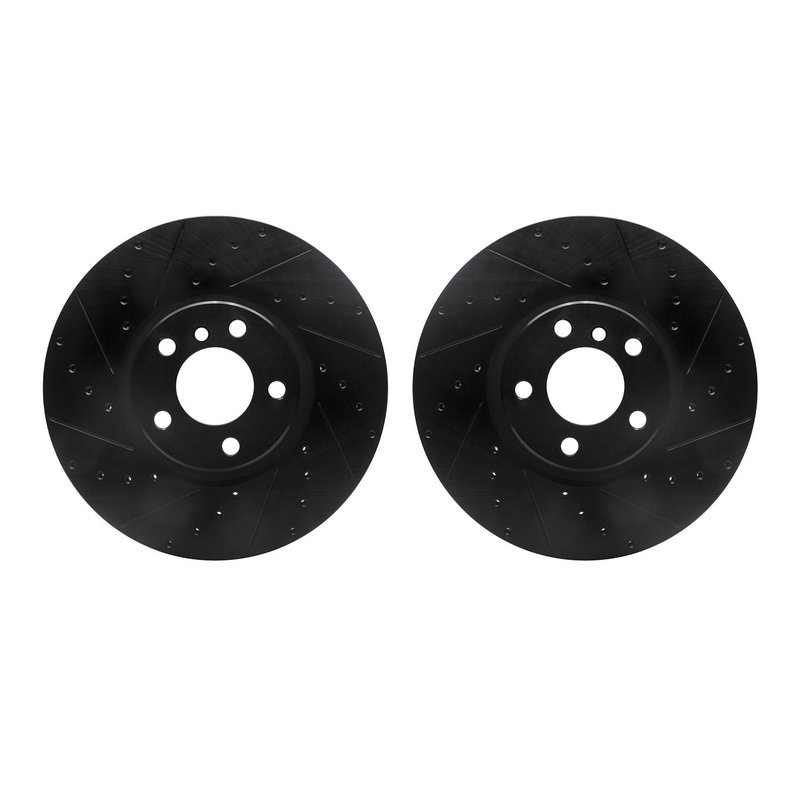 Dynamite Friction 8002-31061 Disc Brake Rotor Set - Front