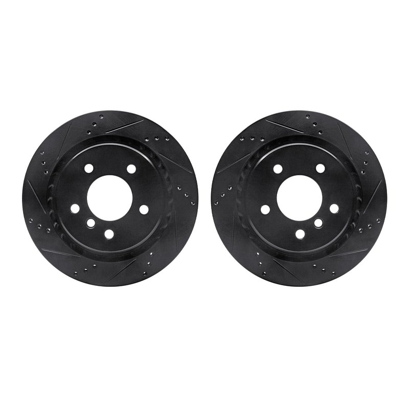 Dynamic Friction 8002-31112 Disc Brake Rotor Set - Rear