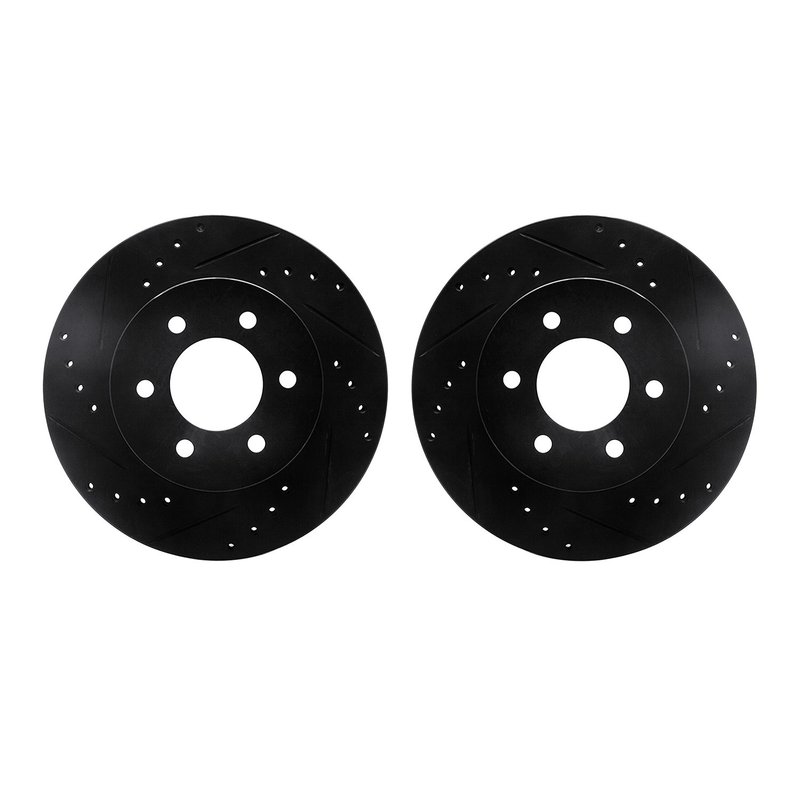 Dynamite Friction 8002-40046 Disc Brake Rotor Set - Front