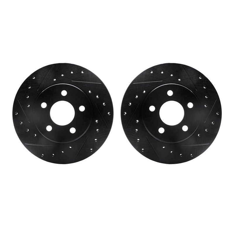 Dynamite Friction 8002-40052 Disc Brake Rotor Set - Front