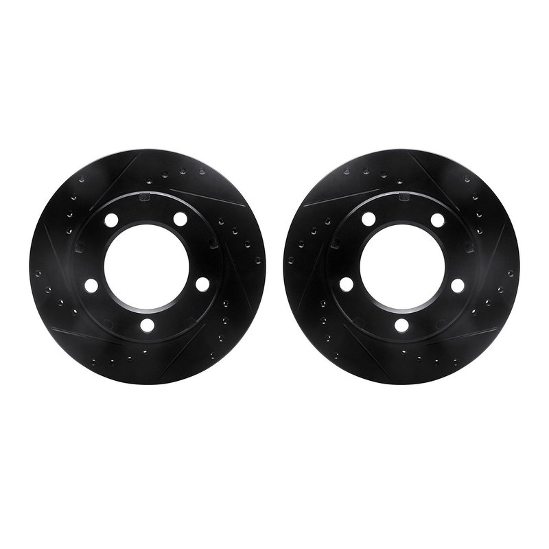 Dynamite Friction 8002-40070 Disc Brake Rotor Set - Front