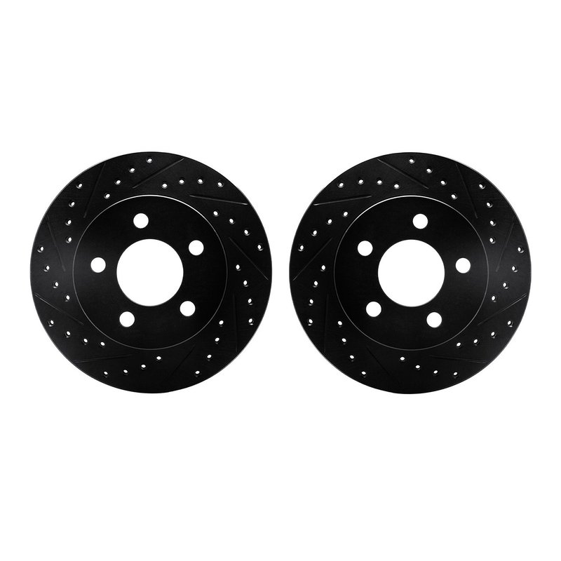 Dynamite Friction 8002-42011 Disc Brake Rotor Set - Front
