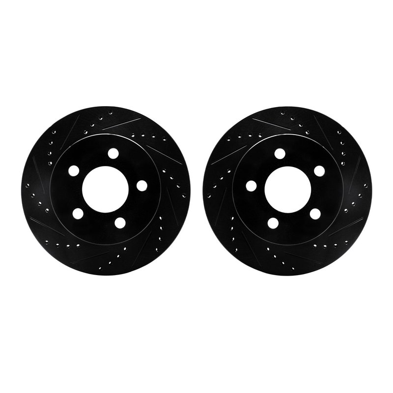 Dynamite Friction 8002-42012 Disc Brake Rotor Set - Front