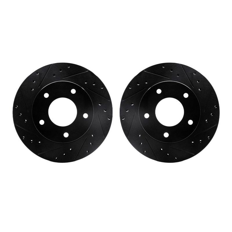 Dynamite Friction 8002-45016 Disc Brake Rotor Set - Rear