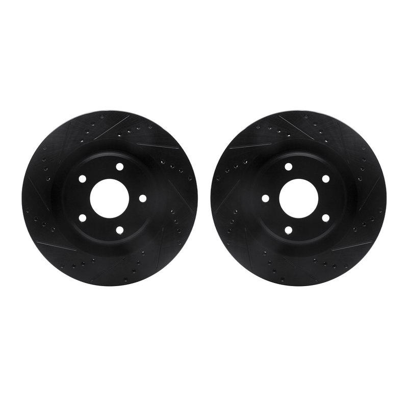 Dynamite Friction 8002-46027 Disc Brake Rotor Set - Front