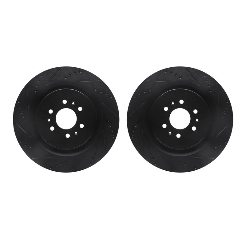 Dynamite Friction 8002-46036 Disc Brake Rotor Set - Rear