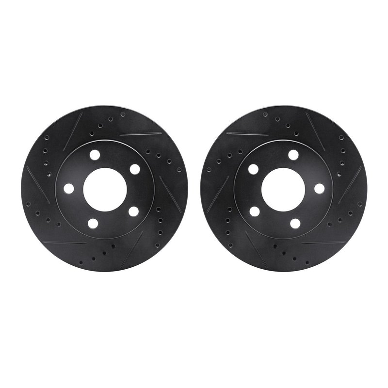 Dynamite Friction 8002-47008 Disc Brake Rotor Set - Front
