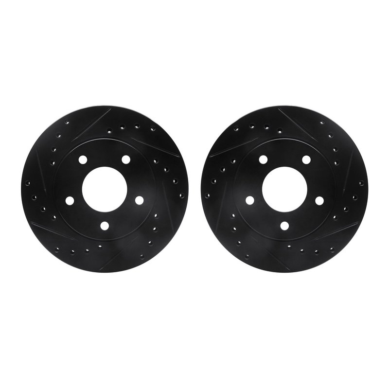 Dynamite Friction 8002-47011 Disc Brake Rotor Set - Front