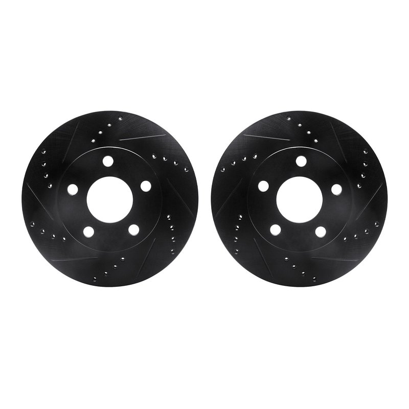 Dynamic Friction 8002-47027 Disc Brake Rotor Set - Front