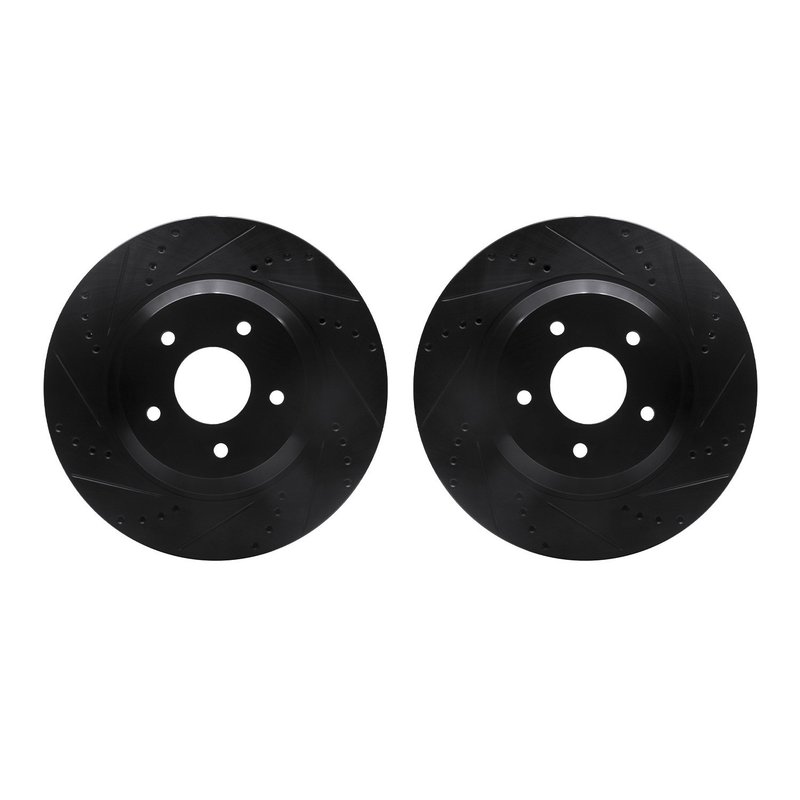 Dynamite Friction 8002-47033 Disc Brake Rotor Set - Front