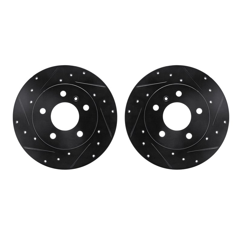 Dynamite Friction 8002-47048 Disc Brake Rotor Set - Rear