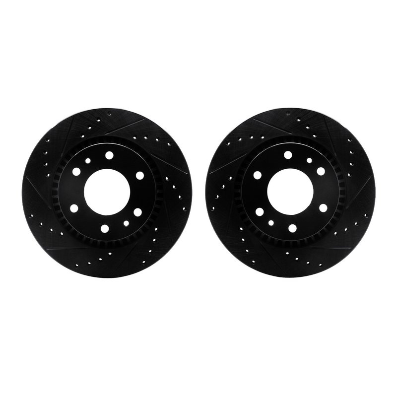 Dynamite Friction 8002-48004 Disc Brake Rotor Set - Front