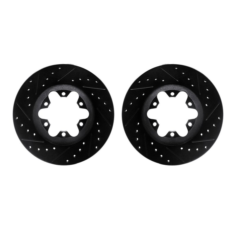 Dynamite Friction 8002-48032 Disc Brake Rotor Set - Front