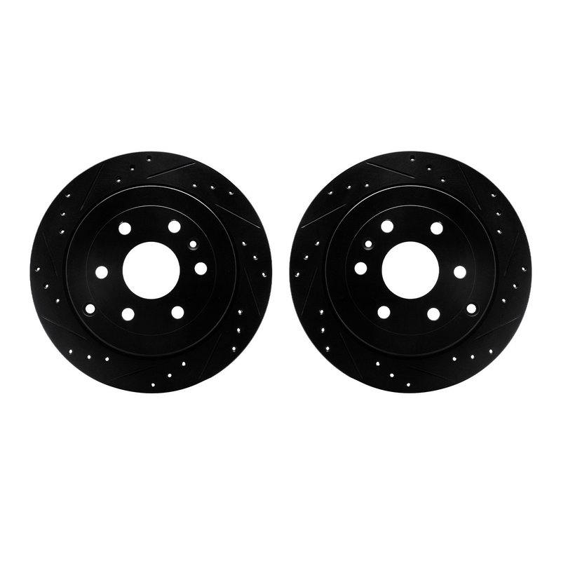 Dynamite Friction 8002-48052 Disc Brake Rotor Set - Rear
