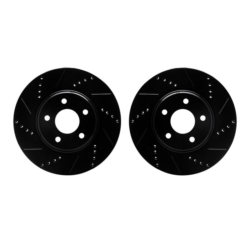 Dynamite Friction 8002-53000 Disc Brake Rotor Set - Front
