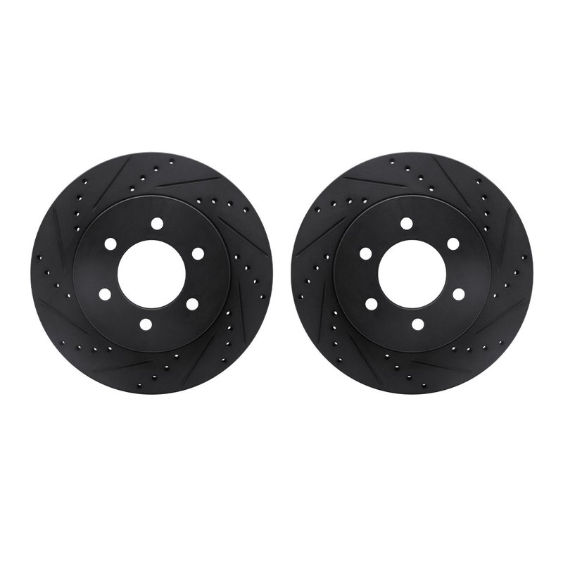 Dynamite Friction 8002-54096 Disc Brake Rotor Set - Front