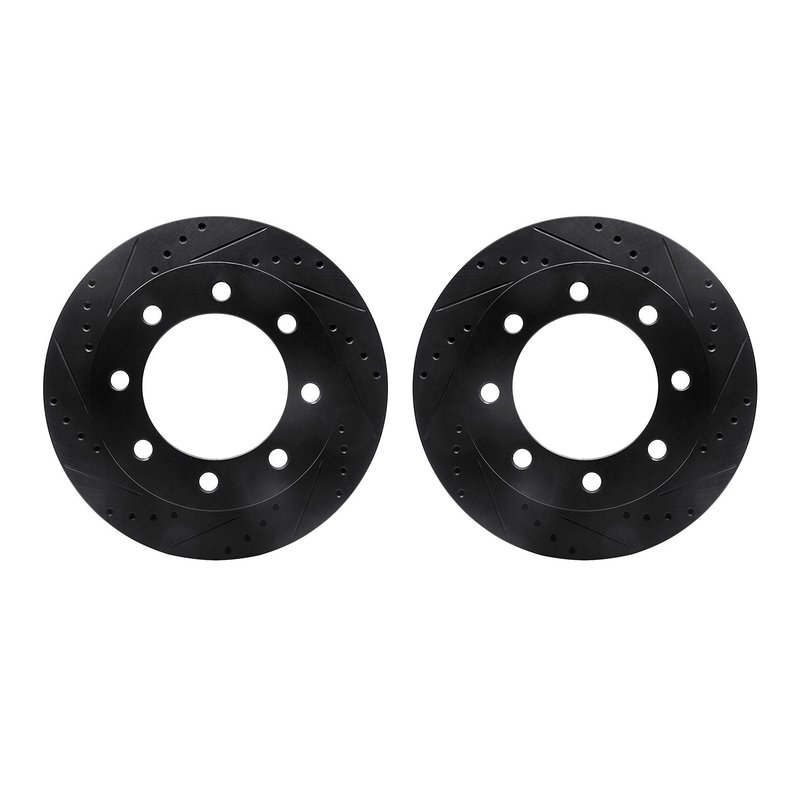 Dynamite Friction 8002-54111 Disc Brake Rotor Set - Front