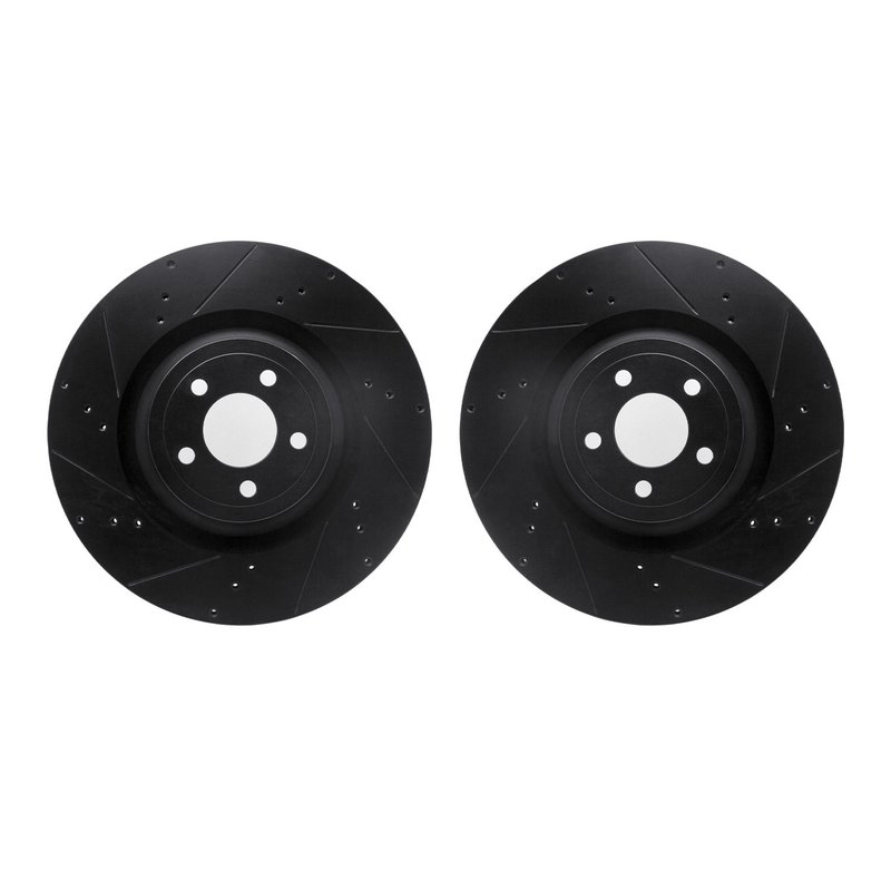 Dynamite Friction 8002-54161 Disc Brake Rotor Set - Front
