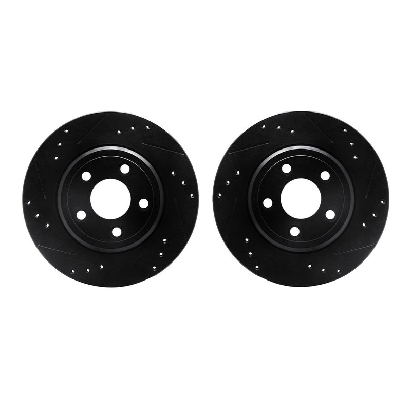 Dynamite Friction 8002-54249 Disc Brake Rotor Set - Rear