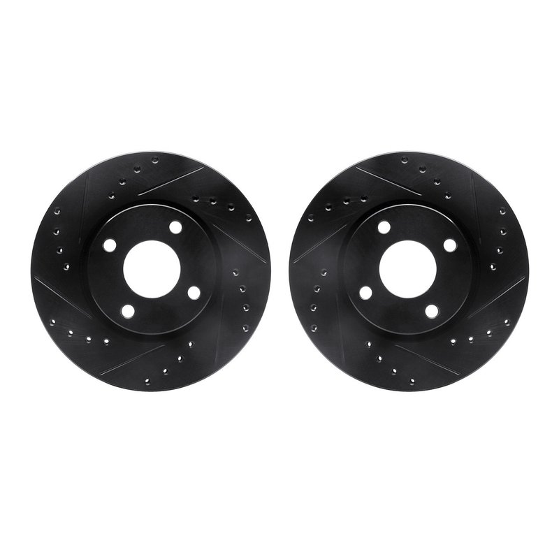 Dynamic Friction 8002-56001 Disc Brake Rotor Set - Front
