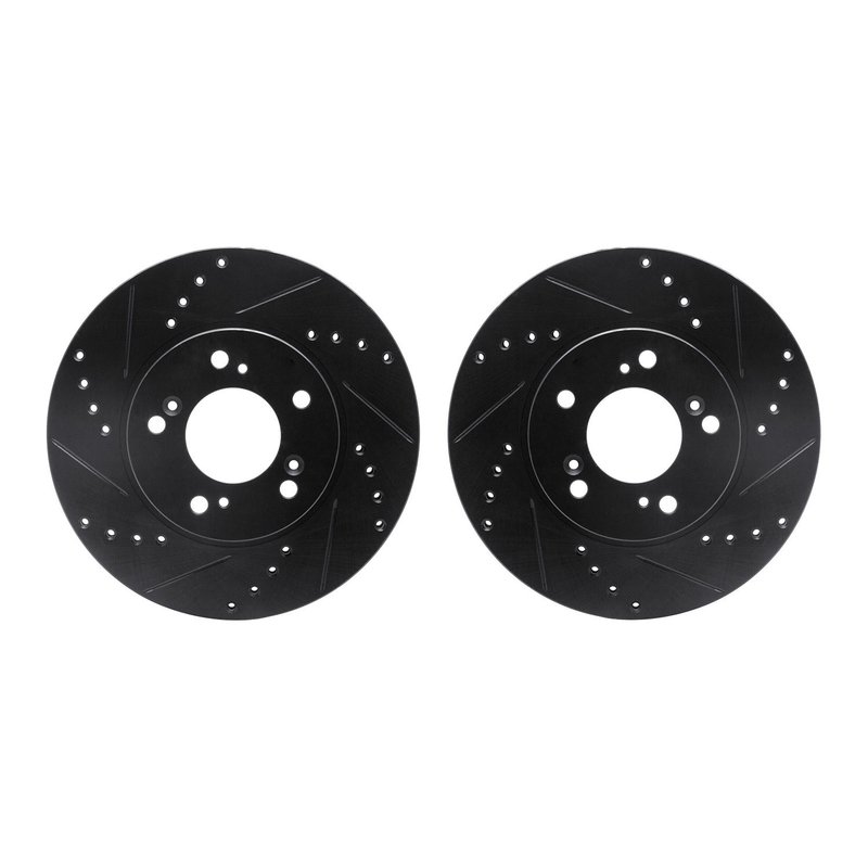 Dynamite Friction 8002-59011 Disc Brake Rotor Set - Front