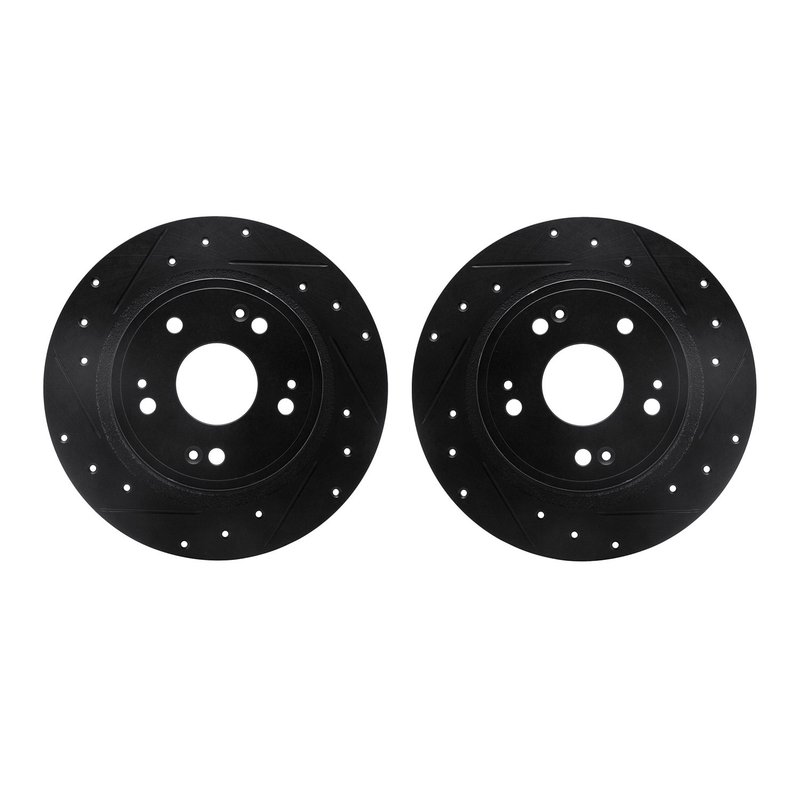 Dynamite Friction 8002-59046 Disc Brake Rotor Set - Rear