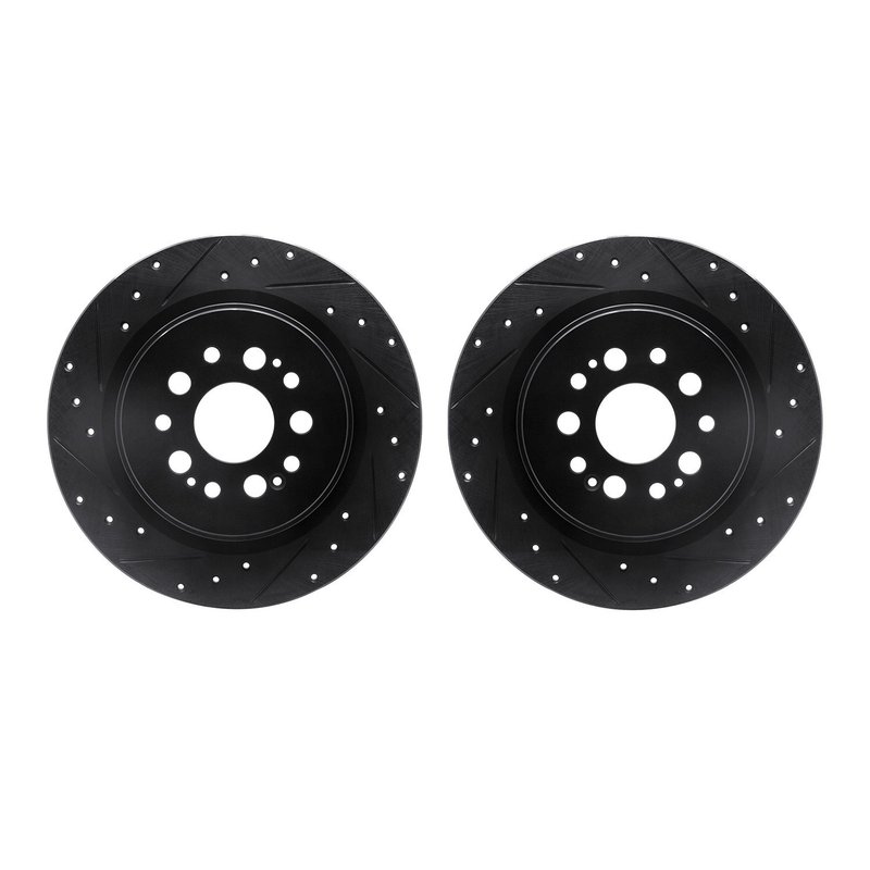 Dynamite Friction 8002-59054 Disc Brake Rotor Set - Rear