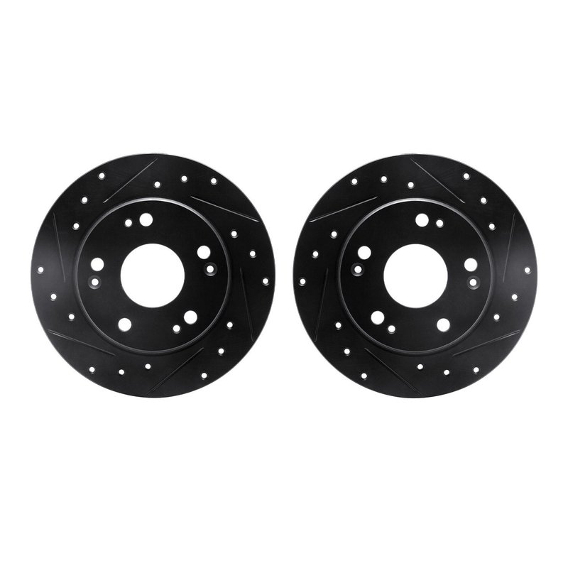 Dynamite Friction 8002-59055 Disc Brake Rotor Set - Rear